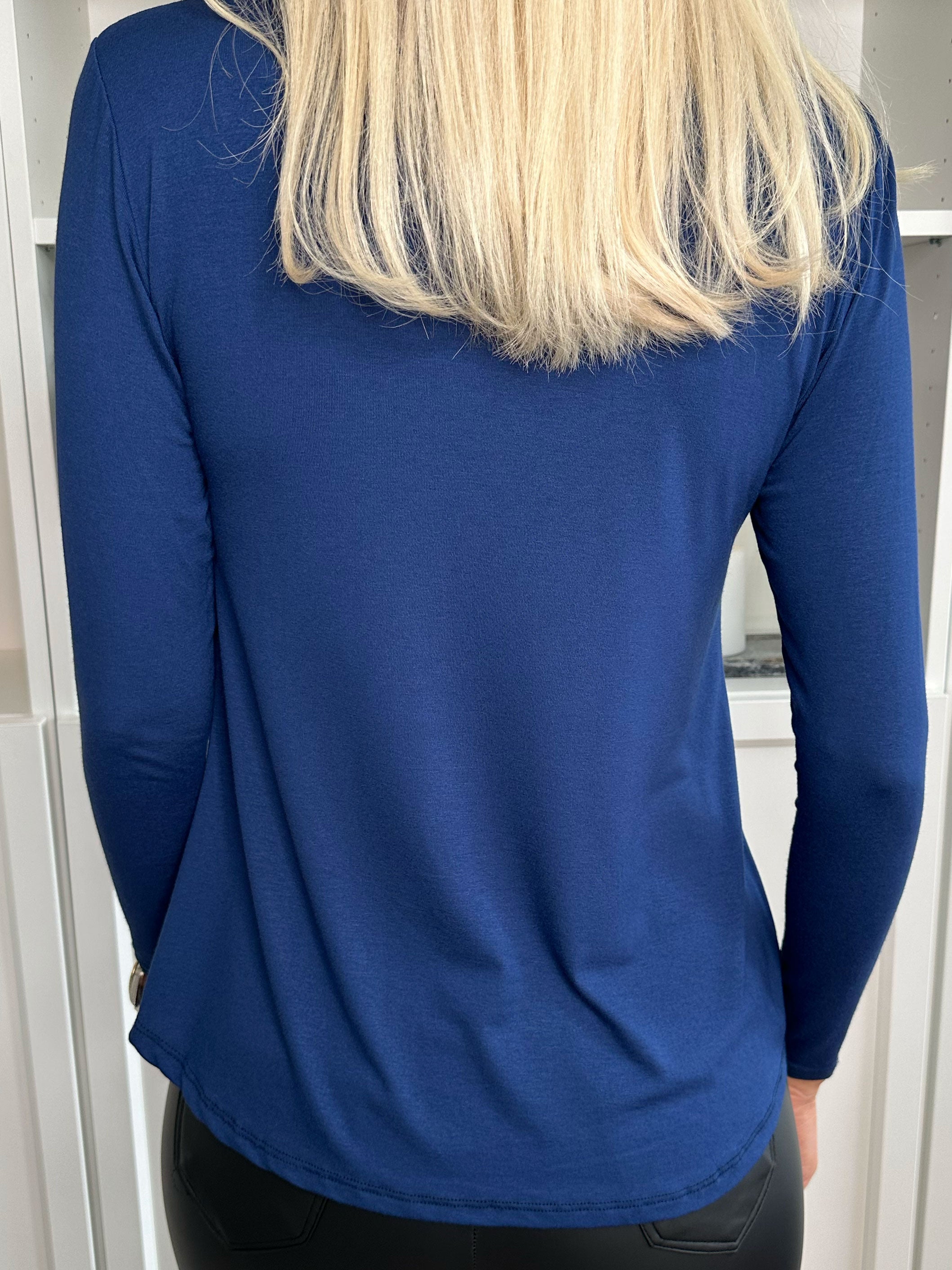 Otine - Langærmet basisbluse